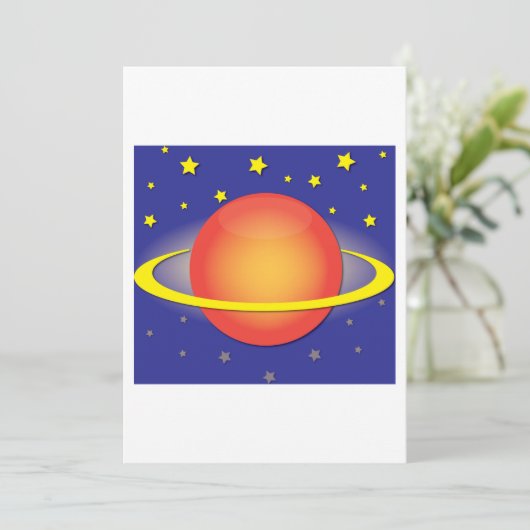 Invitations Saturn (Debout devant)