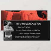 Invitations Satyr in Briefs II (2 côtés) (Devant / Derrière)