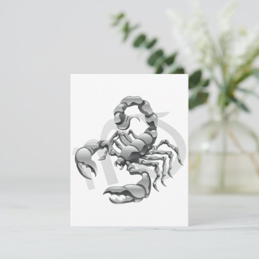 Invitations Scorpion (Debout devant)