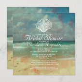 Invitations simples de Fête de la mariée de (Devant / Derrière)