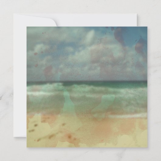 Invitations simples de Fête de la mariée de (Dos)