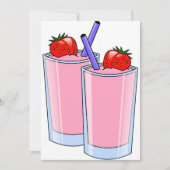 Invitations Smoothie (Devant)