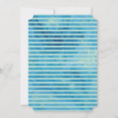 Invitations sociales de fête d'anniversaire de (Dos)