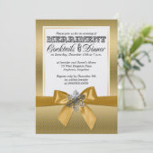 Invitations Soirées Silver Et Gold (Debout devant)