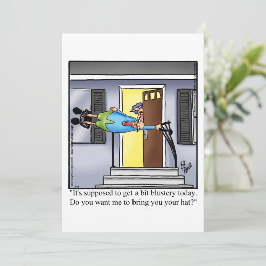 Invitations Soup's On Dinner (Debout devant)