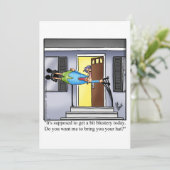 Invitations Soup's On Dinner (Debout devant)