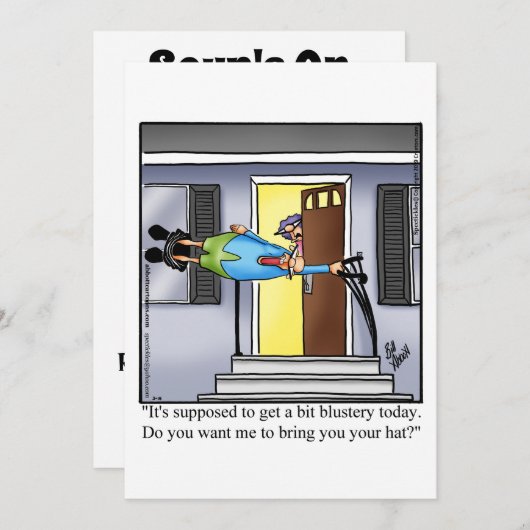 Invitations Soup's On Dinner (Devant / Derrière)