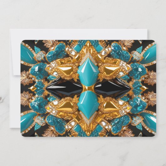 Invitations spéciales avec Bahamas Design (Dos)