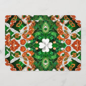 Invitations spéciales avec Ireland Colours Design (Devant / Derrière)