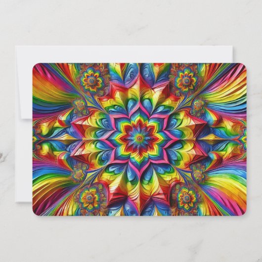 Invitations spéciales avec LGBTQ Design (Dos)