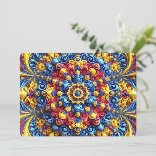 Invitations spéciales avec Roumain Colors Design (Debout devant)