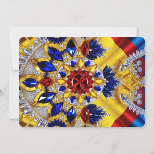 Invitations spéciales avec Roumain Design (Devant)