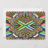 Invitations spéciales avec South African Design (Devant)
