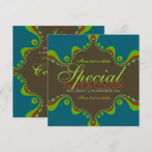 Invitations spéciales de Déesse orientale (Devant / Derrière)