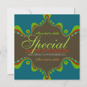 Invitations spéciales de Déesse orientale