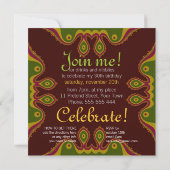 Invitations spéciales de la déesse du désert (Dos)