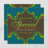 Invitations spéciales de la déesse orientale (Devant / Derrière)