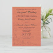 Invitations spéciales de mariage dans les vignoble (Debout devant)
