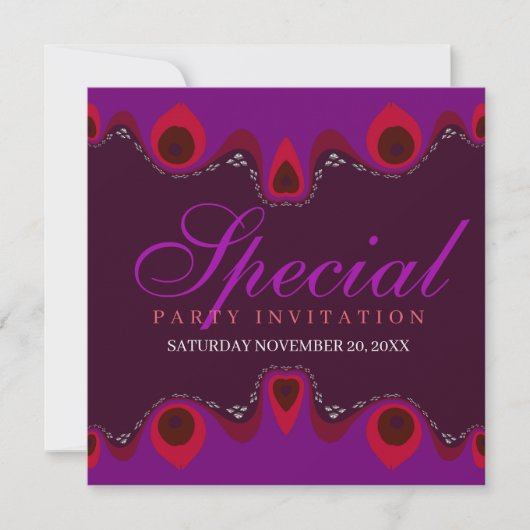 Invitations spéciales Goddess Inner Flame (Devant)