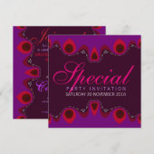 Invitations spéciales Goddess Inner Flame (Devant / Derrière)