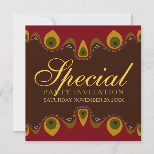 Invitations spéciales Goddess Inner Flame (Devant)