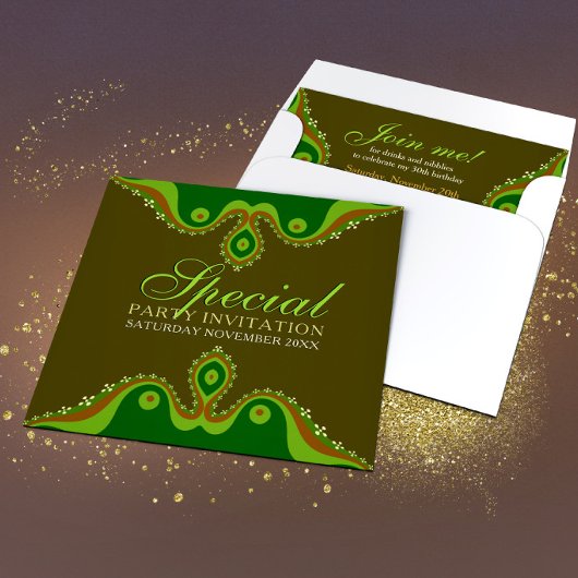 Invitations spéciales Terre Goddesian