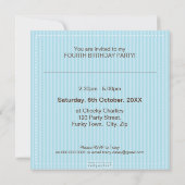 INVITATIONS SPÉCIAUX :: carré charmant 8SQ (Dos)