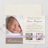 INVITATIONS SPÉCIAUX DE NOËL :: précieux 2L (Devant / Derrière)