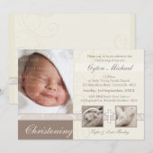 INVITATIONS SPÉCIAUX DE NOËL :: précieux 3L (Devant / Derrière)