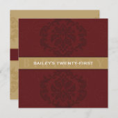 INVITATIONS SPÉCIAUX :: finesse 1SQ (Devant / Derrière)