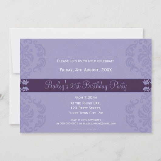 INVITATIONS SPÉCIAUX :: finesse 3L (Dos)