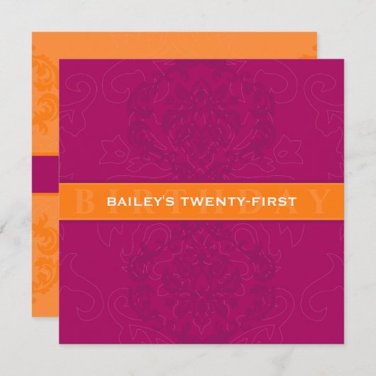 INVITATIONS SPÉCIAUX :: finesse 4SQ (Devant / Derrière)