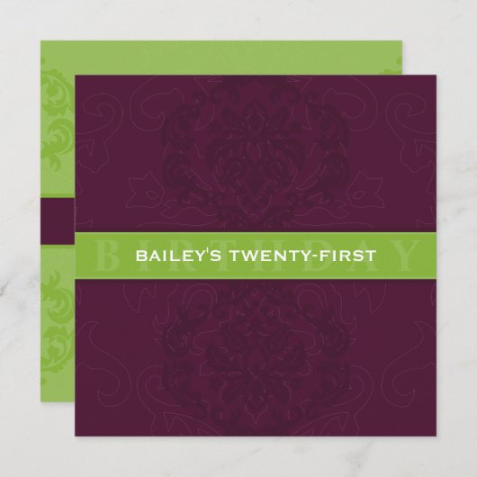 INVITATIONS SPÉCIAUX :: finesse 6SQ (Devant / Derrière)