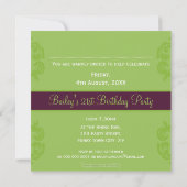 INVITATIONS SPÉCIAUX :: finesse 6SQ (Dos)