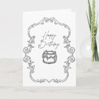 Invitations & Stationery > Greeting Cards > Birthd Kaart