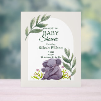 Invitations & Stationery Invitations & Announcemt Acryl Bord