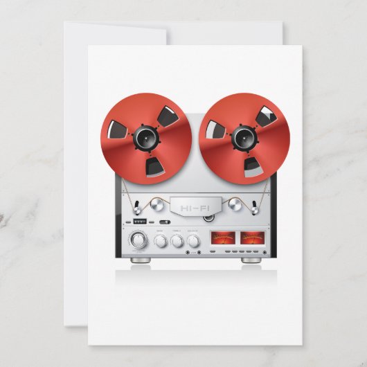 Invitations stéréo vintages (Devant)