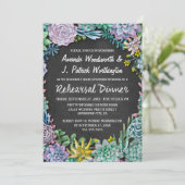 Invitations Succulentes de la répétition du tablea (Debout devant)