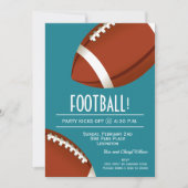 Invitations Super Fan Football Bowl (Devant)
