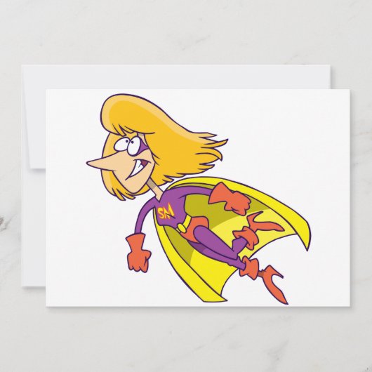 Invitations Super Maman (Devant)