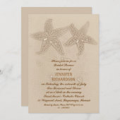 INVITATIONS SUR LA DOUCHE À PONT DE PLAGE (Devant / Derrière)