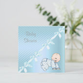 INVITATIONS SUR LA DOUCHE BÉBÉ CUTE PAR MUMSBUBSNG (Debout devant)