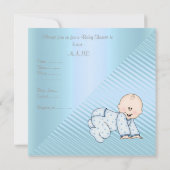 INVITATIONS SUR LA DOUCHE BÉBÉ CUTE PAR MUMSBUBSNG (Dos)