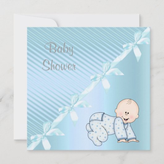 INVITATIONS SUR LA DOUCHE BÉBÉ CUTE PAR MUMSBUBSNG (Devant)