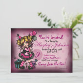 Invitations sur mesure de la Princesse Fairy (Debout devant)