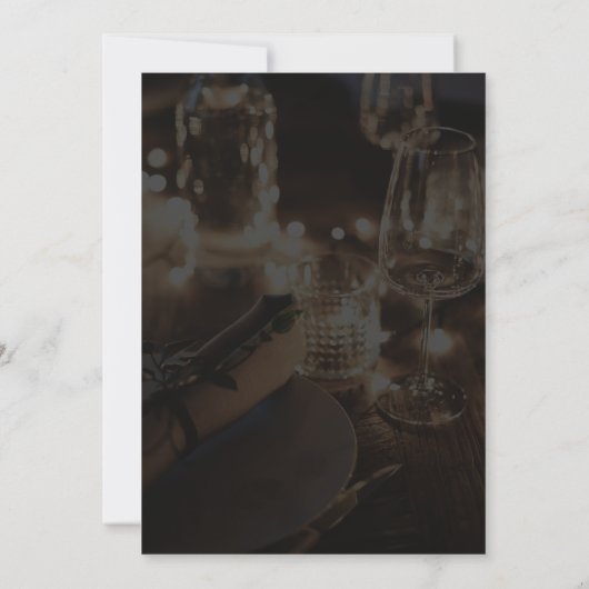 Invitations Surprise 40e anniversaire Anniversaire (Dos)