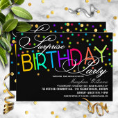 Invitations Surprise Anniversaire