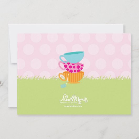 Invitations Tea Party (Dos)