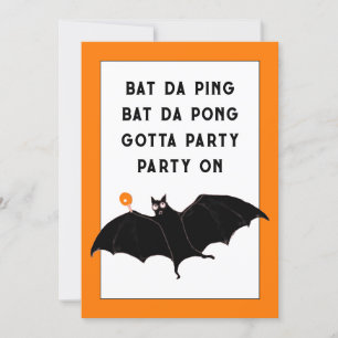 Invitations tendance de la fête d'Halloween