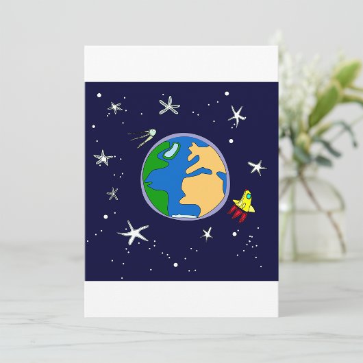 Invitations Terre Et Satellite